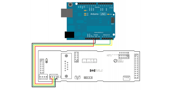 Intelligent I2C LCD control using an Arduino and I2C protocol