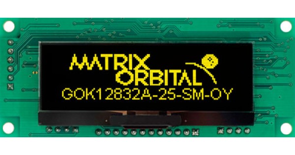 122x32 Graphic OLED Display