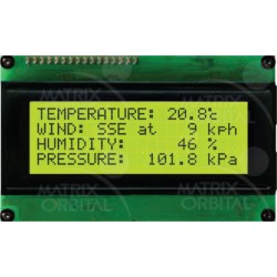 20x4 Character lcd display