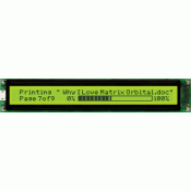 40x2 Character lcd display