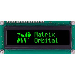 16x2 Character oled Display